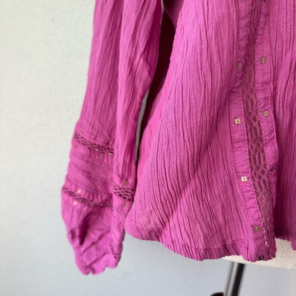 NWT Free People Women’s Button Up Top - Picture 3 of 7